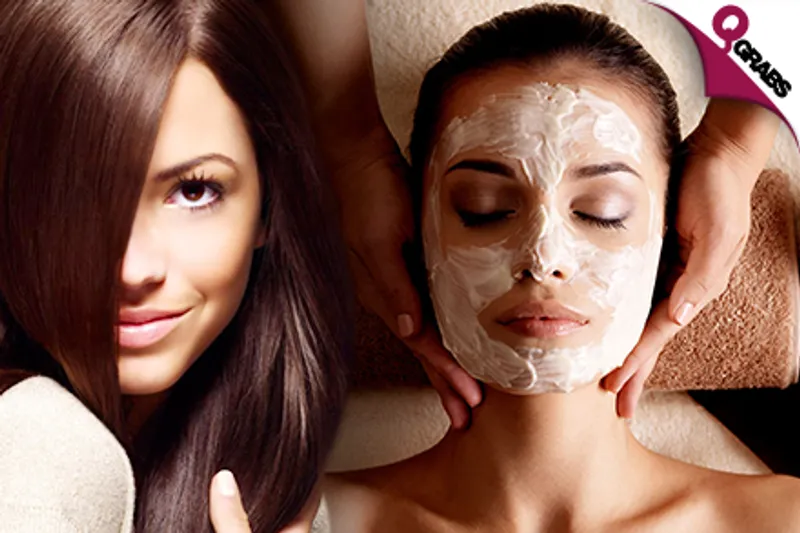 For QR125 Enjoy Your Choice of Herbal Facial with either Face Bleach OR Full Face Threading OR for QR129 Get a Hair Spa Treatment, Wash, Trim & Blow Dry OR for QR220 Receive Both Options! (Up to QR645 Value)